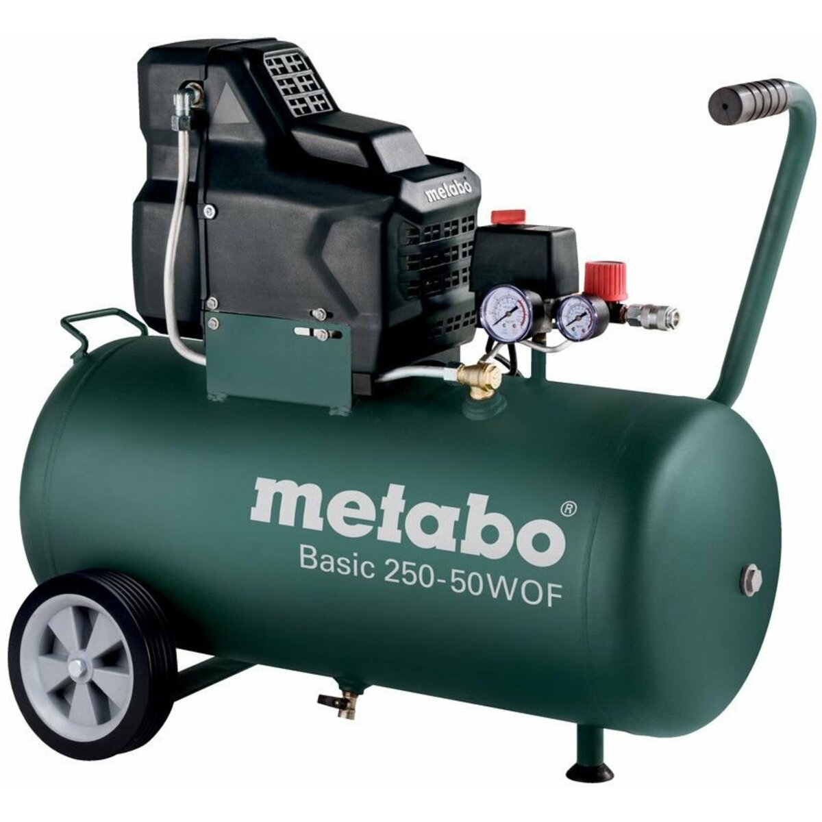 Компрессор поршневой Metabo Basic 250-50 W OF (Цвет: Green)