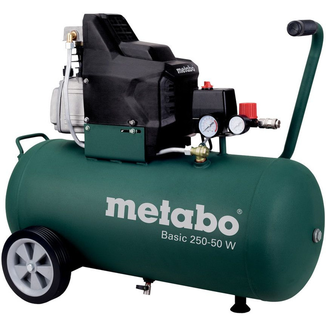 Компрессор поршневой Metabo Basic 250-50 W (Цвет: Green)