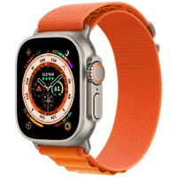 Умные часы Apple Watch Ultra 49mm Titanium Case with Alpine Loop M (Цвет: Orange)