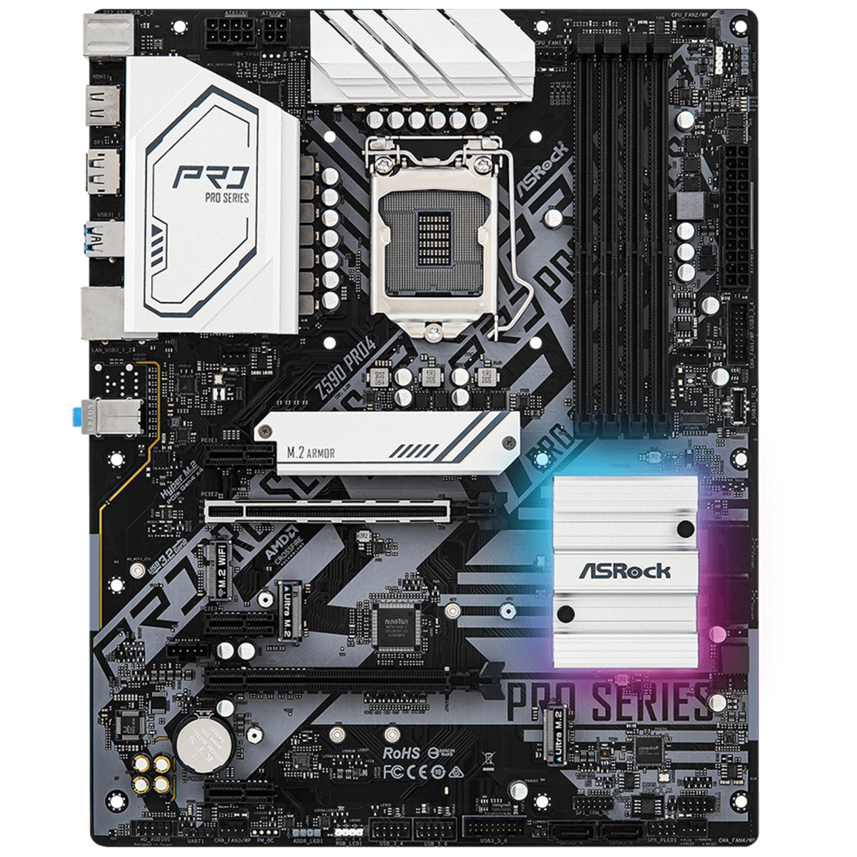 Материнская плата Asrock Z590 PRO4