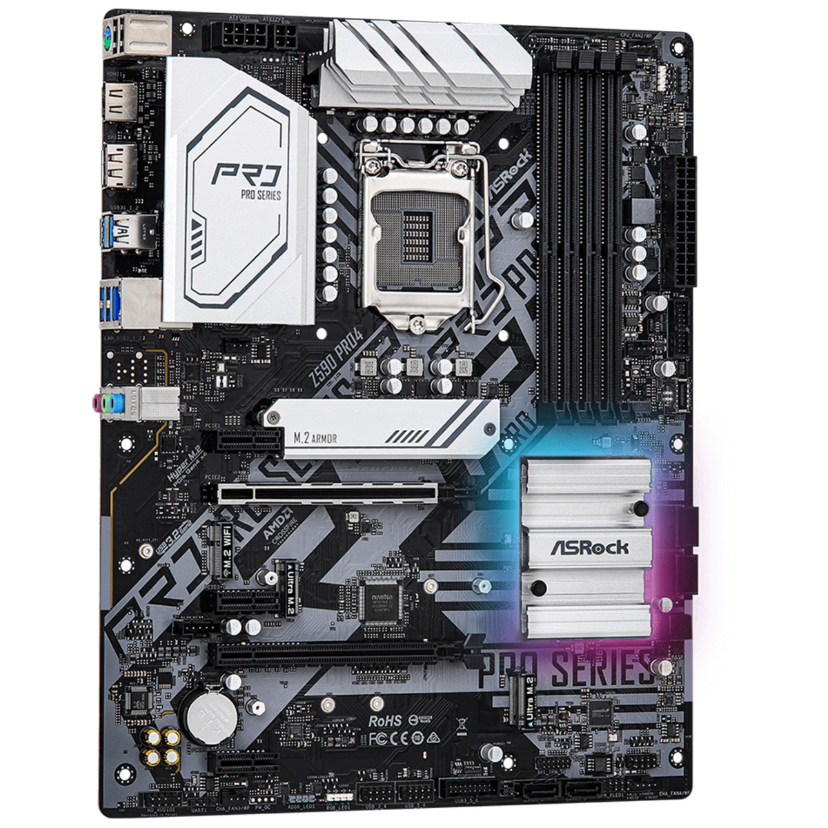 Материнская плата Asrock Z590 PRO4