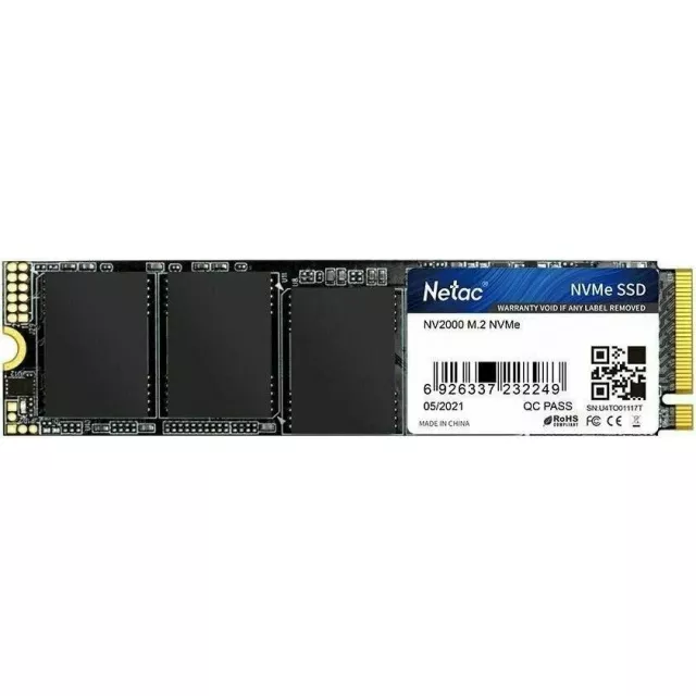 Накопитель SSD Netac 256Gb M.2 2280 NVME NT01NV2000-256-E4X 