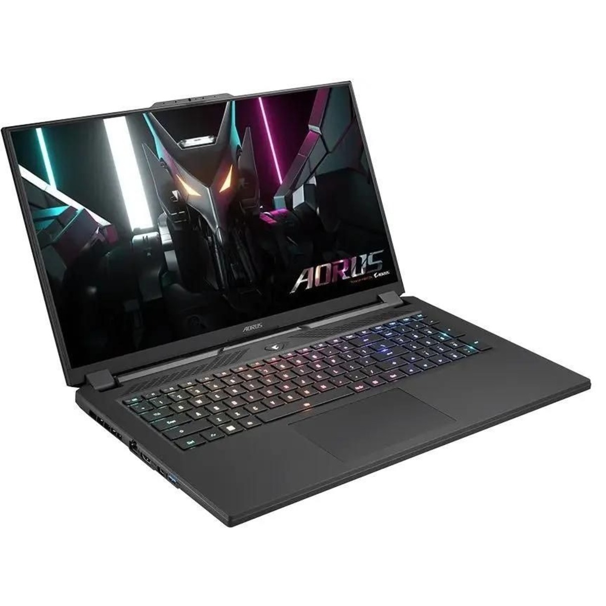 Ноутбук Gigabyte Aorus 17H BXF Core i7 13700H 16Gb SSD1Tb NVIDIA GeForce RTX4080 12Gb 17.3 IPS FHD (1920x1080) Free DOS black WiFi BT Cam (BXF-74KZ554SD)