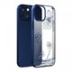 Чехол-накладка Devia Crystal Flora Series Case для iPhone 13 (Цвет: Navy Blue)