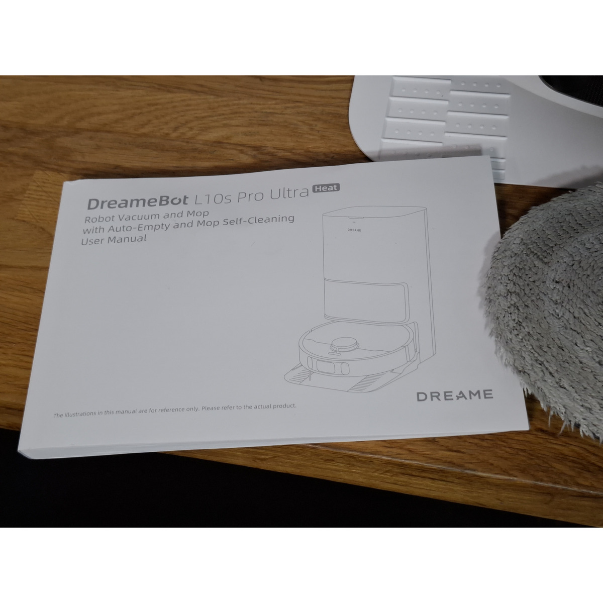 Робот-пылесос DreameBot L10s Pro Ultra Heat, белый