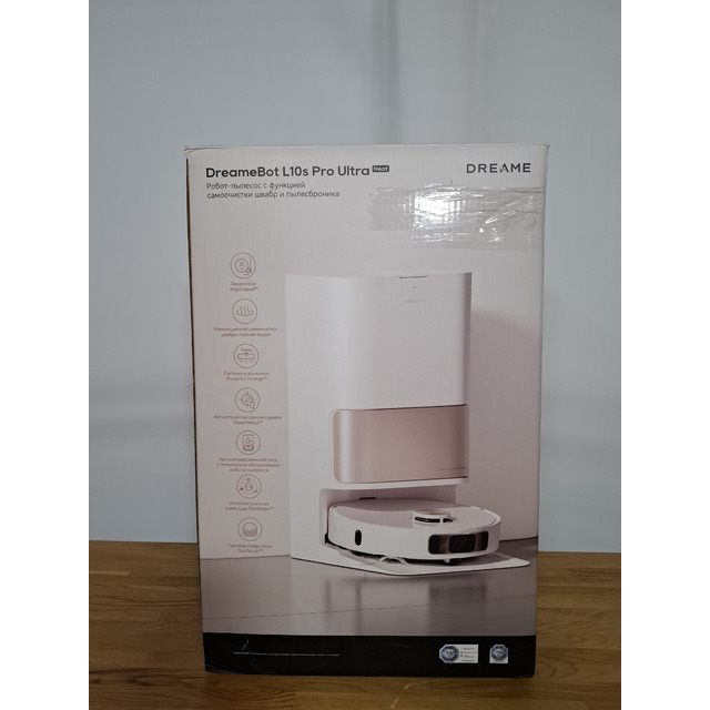 Робот-пылесос DreameBot L10s Pro Ultra Heat, белый