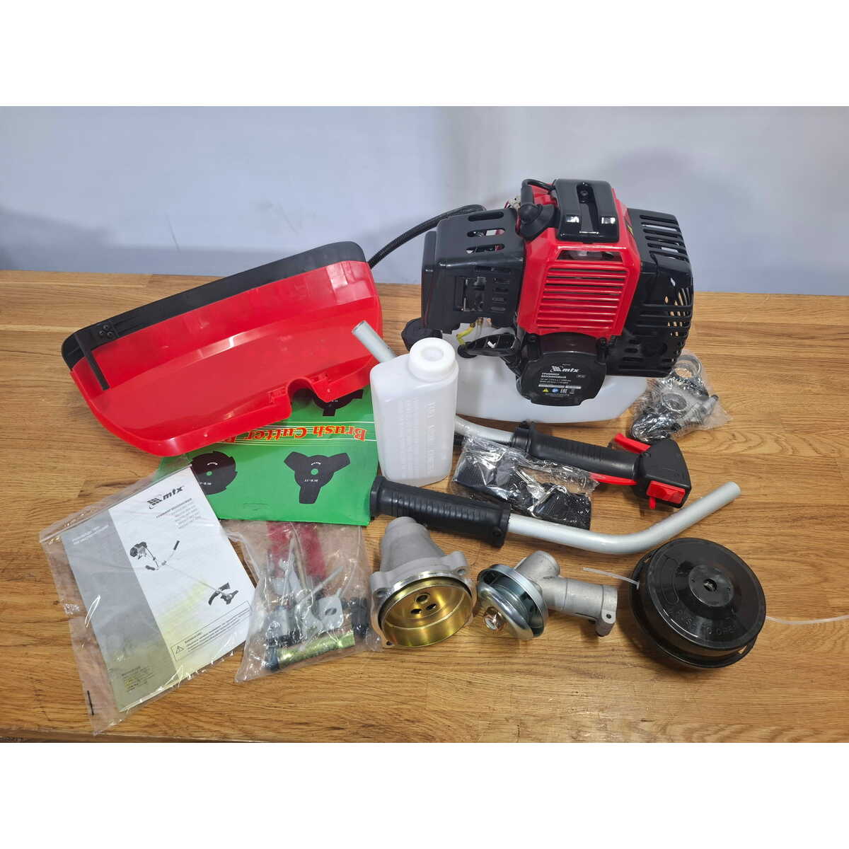 Триммер бензиновый MTX MT-52 (2-коробки) (Цвет: Red/Black)