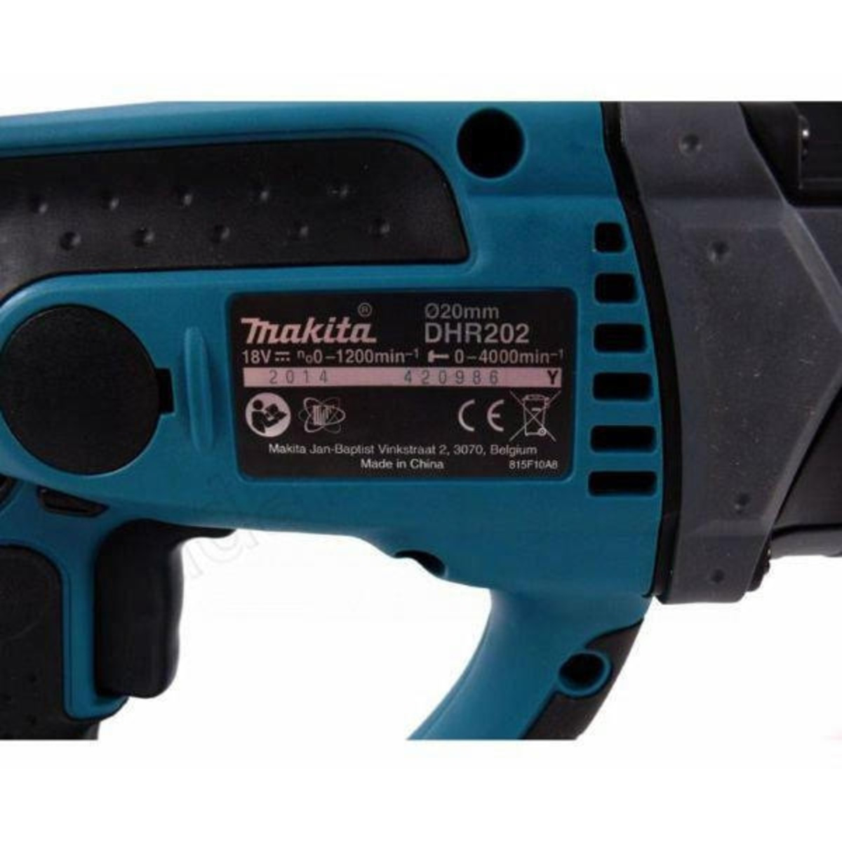 Перфоратор Makita DHR202RF (Цвет: Blue)