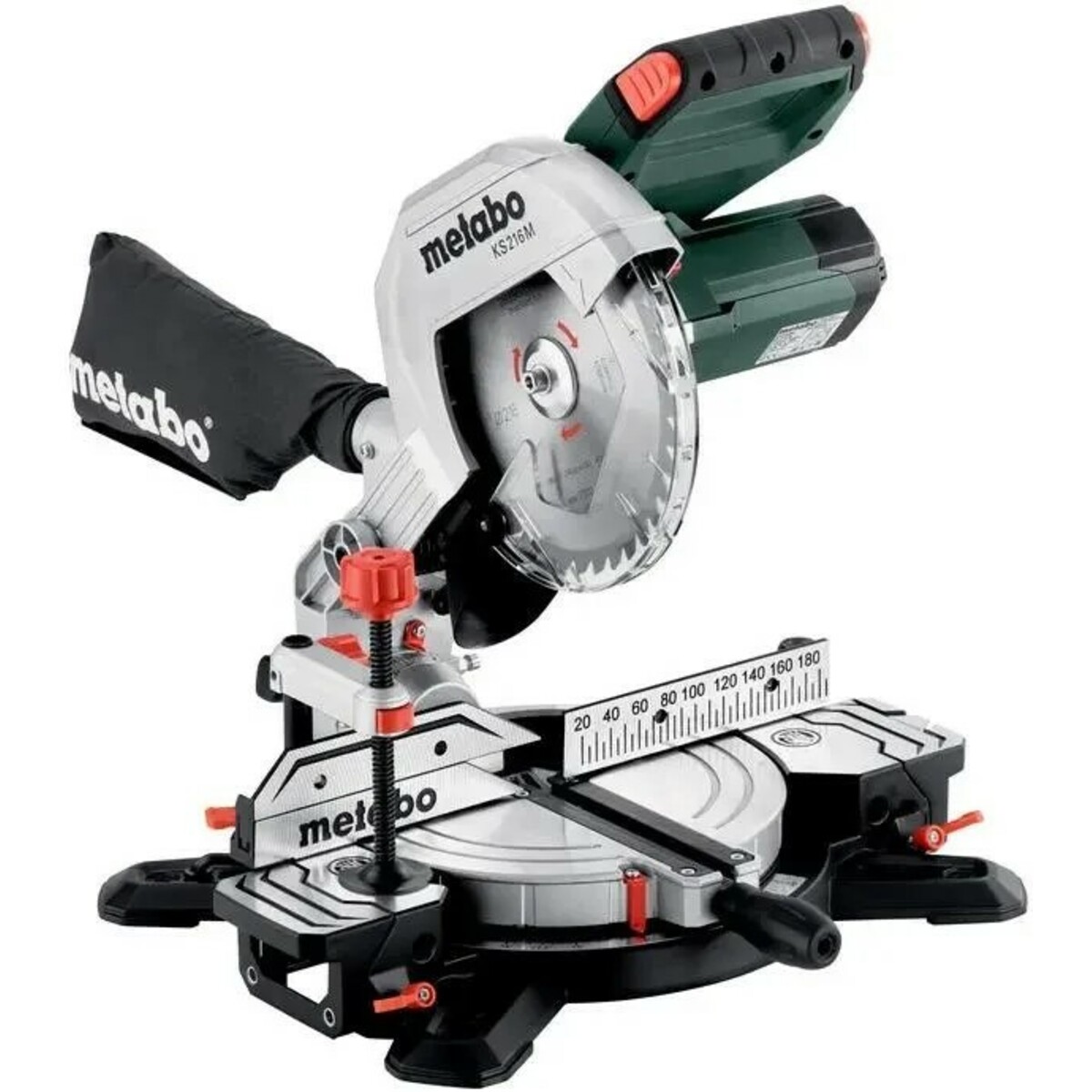 Торцовочная пила Metabo KS 216 M Set (Цвет: Green)