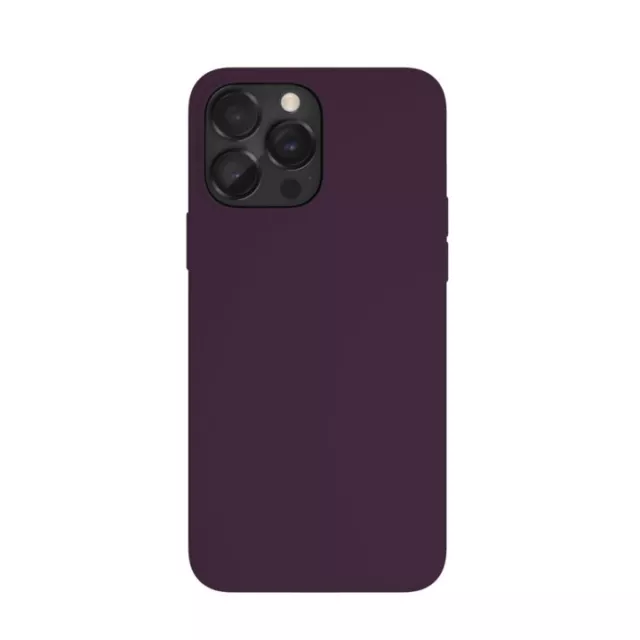 Чехол-накладка VLP Silicone Case with MagSafe для смартфона Apple iPhone 14 Pro Max (Цвет: Dark Violet)