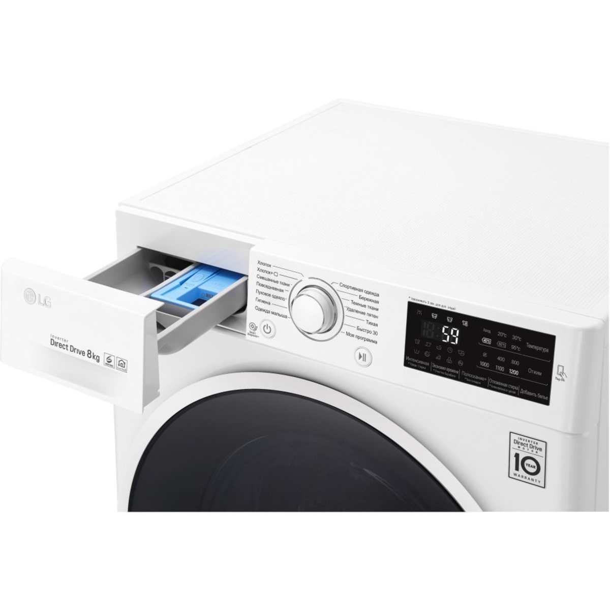 Стиральная машина LG F2J6TN0W (Цвет: White)