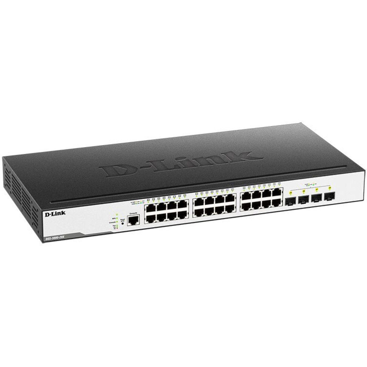 Коммутатор управляемый D-Link DGS-3000-28X/B1A