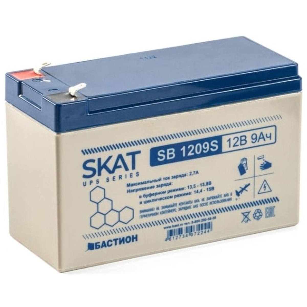 Батарея для ИБП Бастион SKAT SB 1209S 12В 9Ач