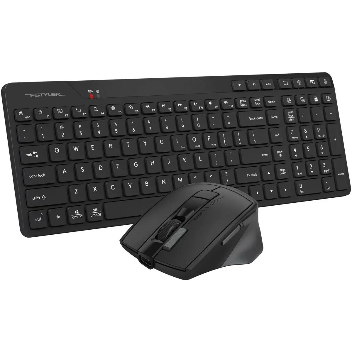 Клавиатура + мышь A4Tech Fstyler FB2800C Air2 (Цвет: Black / Gray)