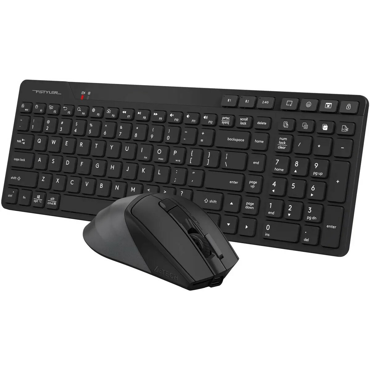 Клавиатура + мышь A4Tech Fstyler FB2800C Air2 (Цвет: Black / Gray)