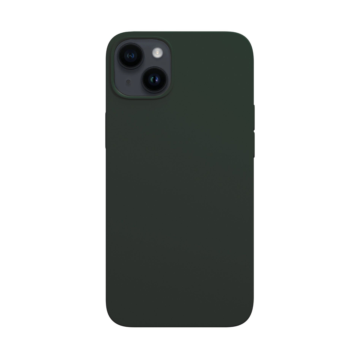 Чехол-накладка VLP Silicone Case with MagSafe для смартфона Apple iPhone 14 (Цвет: Dark Green)