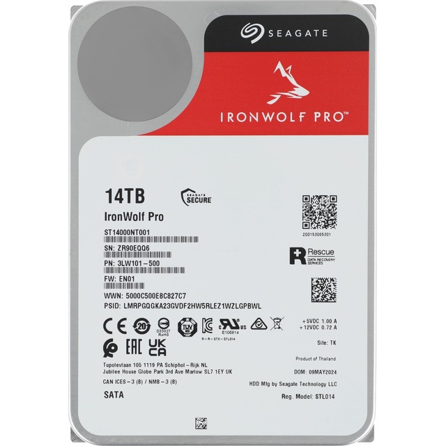 Жесткий диск Seagate SATA-III 14TB ST14000NT001