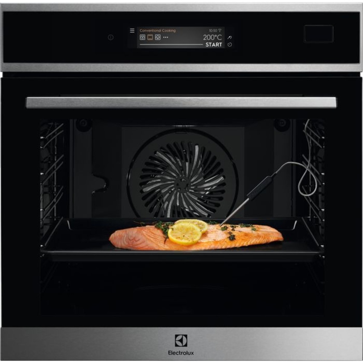 Духовой шкаф Electrolux EOC9P31WX (Цвет: Black/Silver)