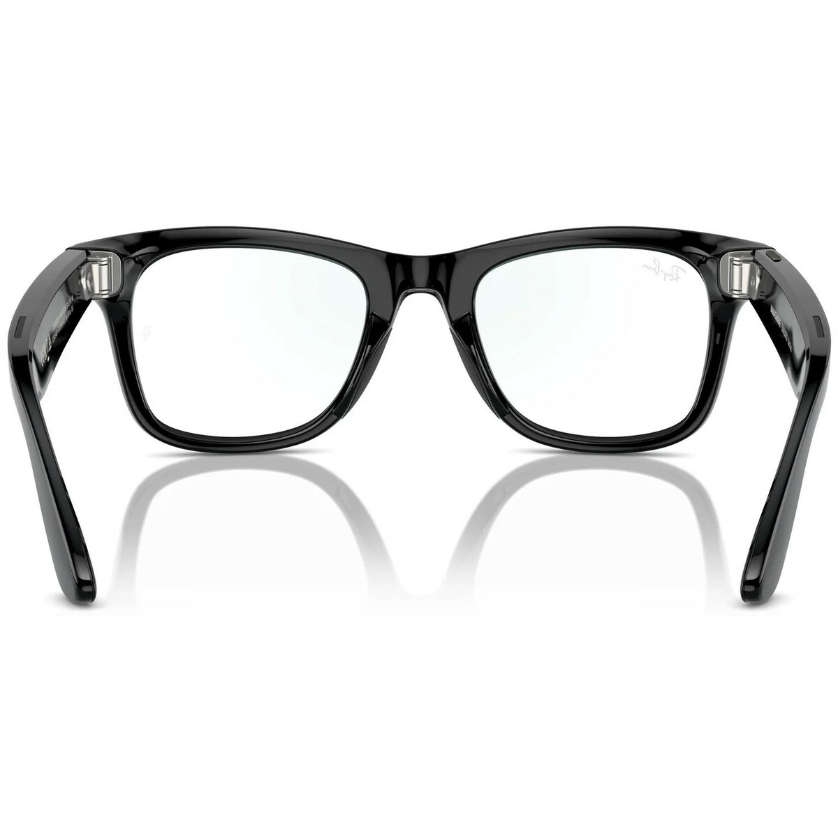 Умные очки Ray-Ban Meta Wayfarer RW4008 (Цвет: Shiny Black/Clear)