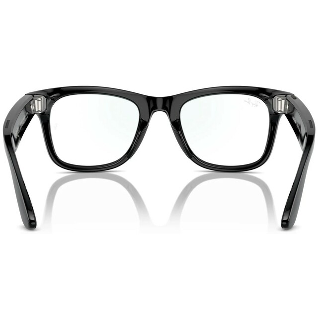 Умные очки Ray-Ban Meta Wayfarer RW4008 (Цвет: Shiny Black / Clear)