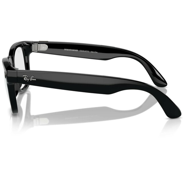Умные очки Ray-Ban Meta Wayfarer RW4008 (Цвет: Shiny Black / Clear)