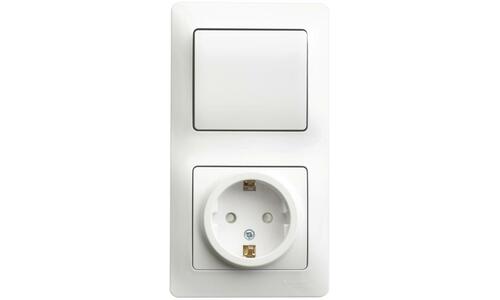 Блок Schneider Electric GSL000170 Glossa (Цвет: White) (Артикул 00321822)