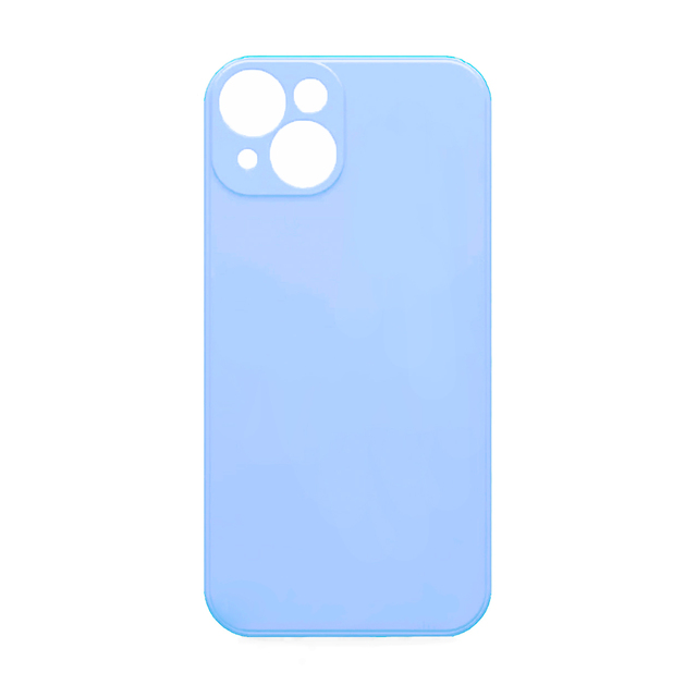 Чехол-накладка Borasco MicroFiber Case для смартфона iPhone 15 (Цвет: Light Blue)