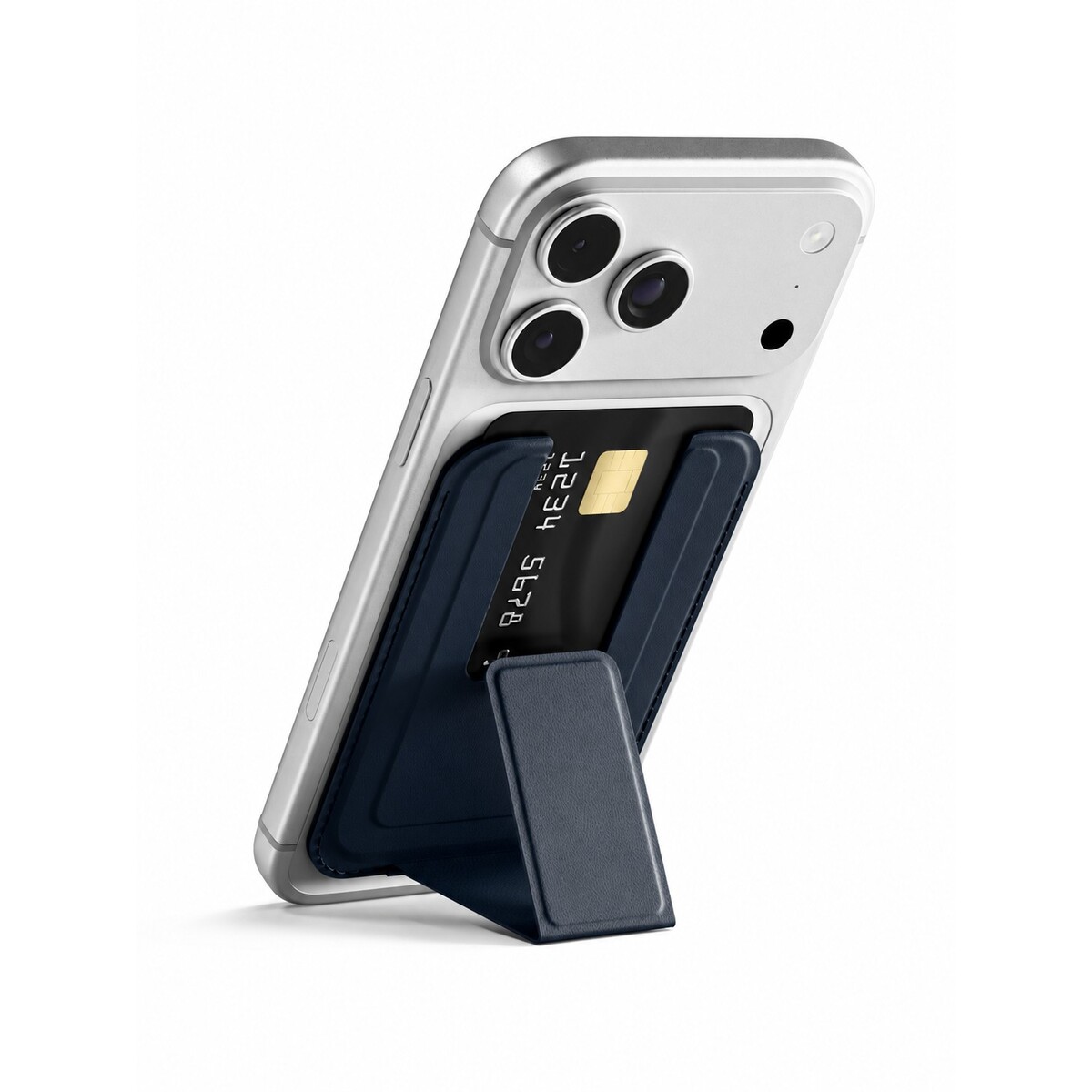 Картхолдер VLP Glide Wallet из экокожи с MagSafe, синий