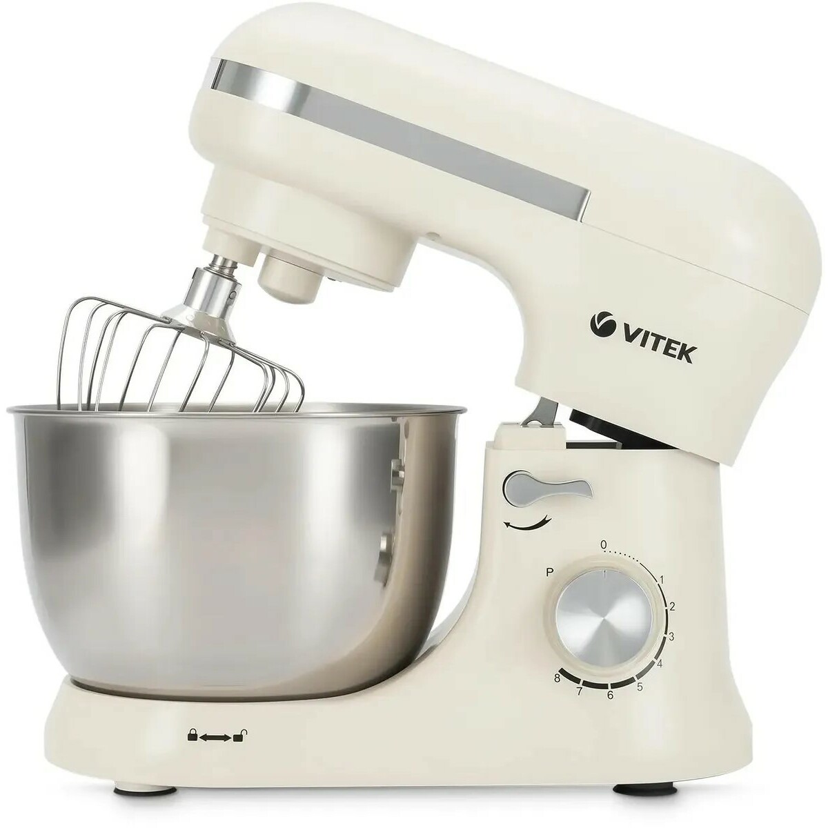 Миксер планетарный Vitek VT-PM0110 (Цвет: Cream)