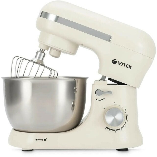 Миксер планетарный Vitek VT-PM0110 (Цвет: Cream)