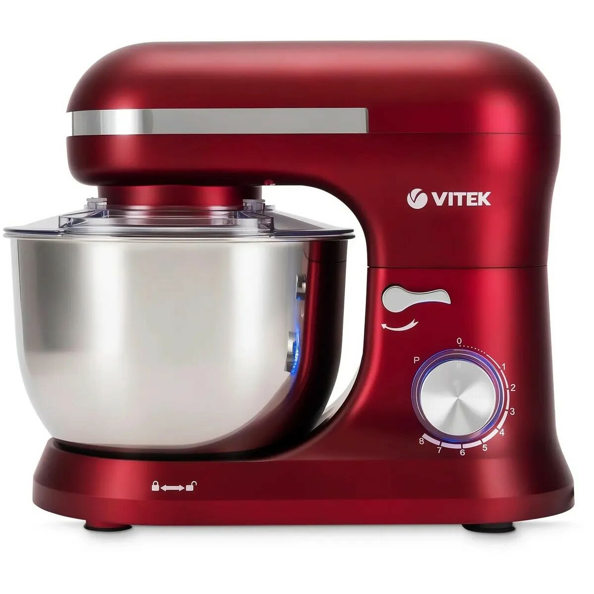 Миксер планетарный Vitek VT-PM0111 (Цвет: Red)