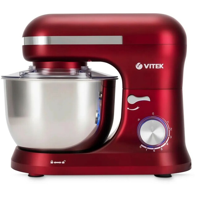 Миксер планетарный Vitek VT-PM0111 (Цвет: Red)