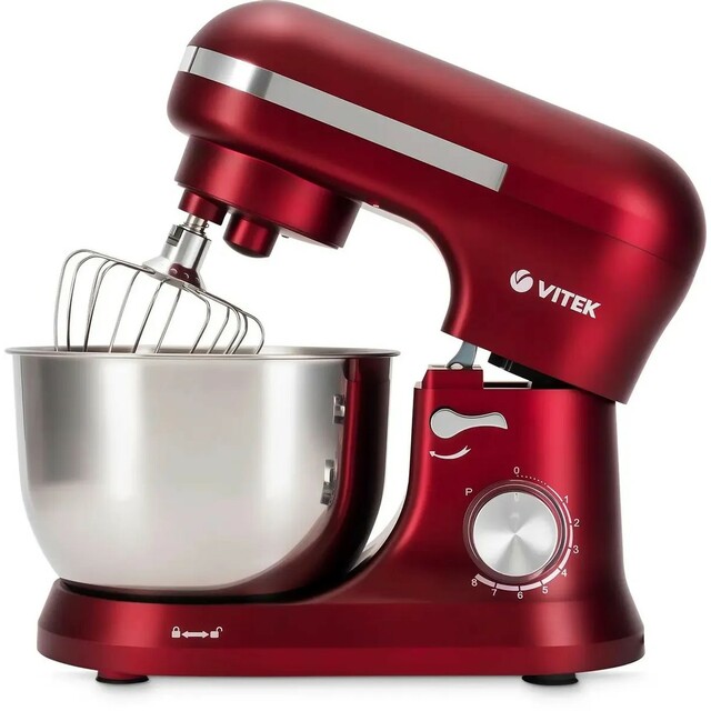 Миксер планетарный Vitek VT-PM0111 (Цвет: Red)