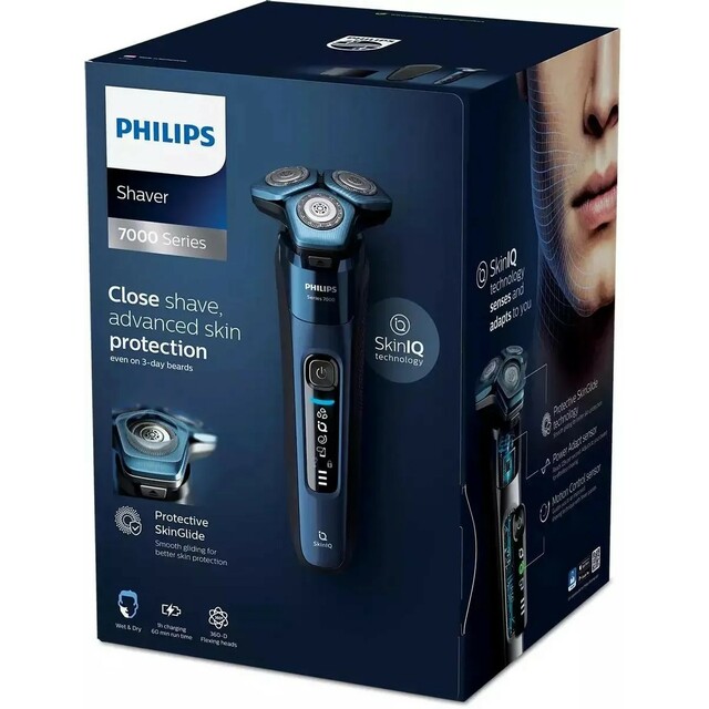 Бритва роторная Philips S7782/53 (Цвет: Blue/Black)