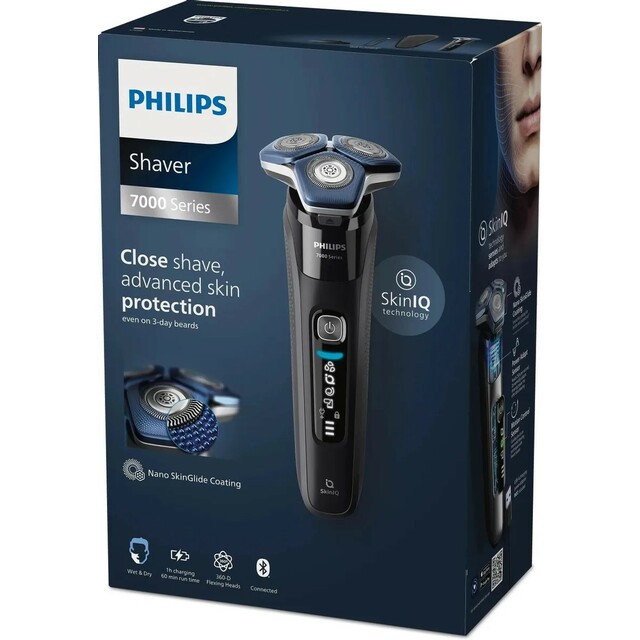 Бритва роторная Philips S7886/35 (Цвет: Black/Blue)