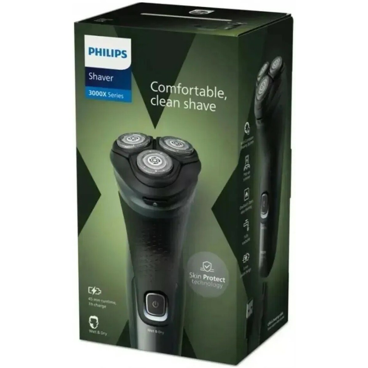 Бритва роторная Philips X3052 / 00 (Цвет: Green)