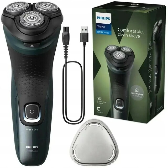 Бритва роторная Philips X3052 / 00 (Цвет: Green)