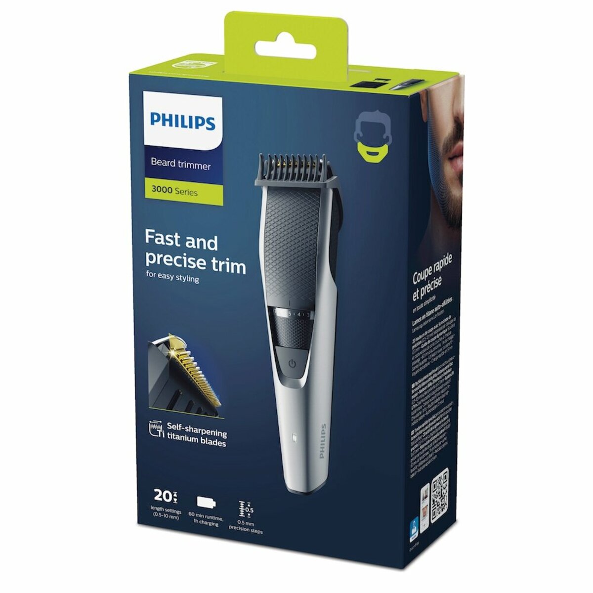 Триммер Philips BT3222/14 (Цвет: Silver)