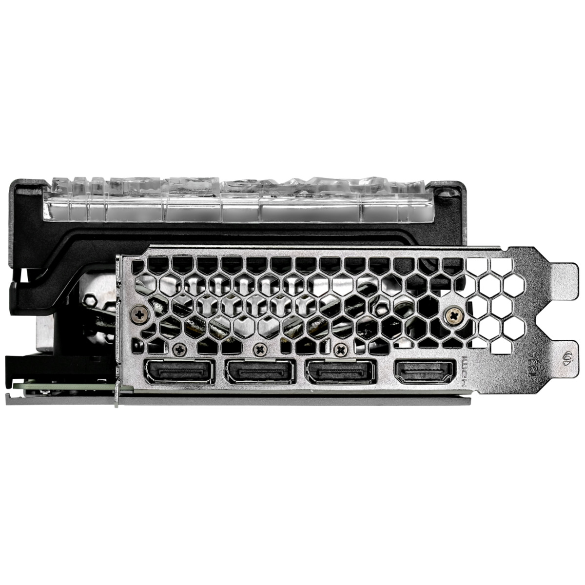 Видеокарта Palit PCI-E 4.0 PA-RTX3070 GAMEROCK 8G V1 LHR NVIDIA GeForce RTX 3070 8192Mb 256 GDDR6 1500 / 14000 / HDMIx1 / DPx3 / HDCP Ret