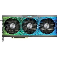 Видеокарта Palit PCI-E 4.0 PA-RTX3070 GAMEROCK 8G V1 LHR NVIDIA GeForce RTX 3070 8192Mb 256 GDDR6 1500/14000/HDMIx1/DPx3/HDCP Ret