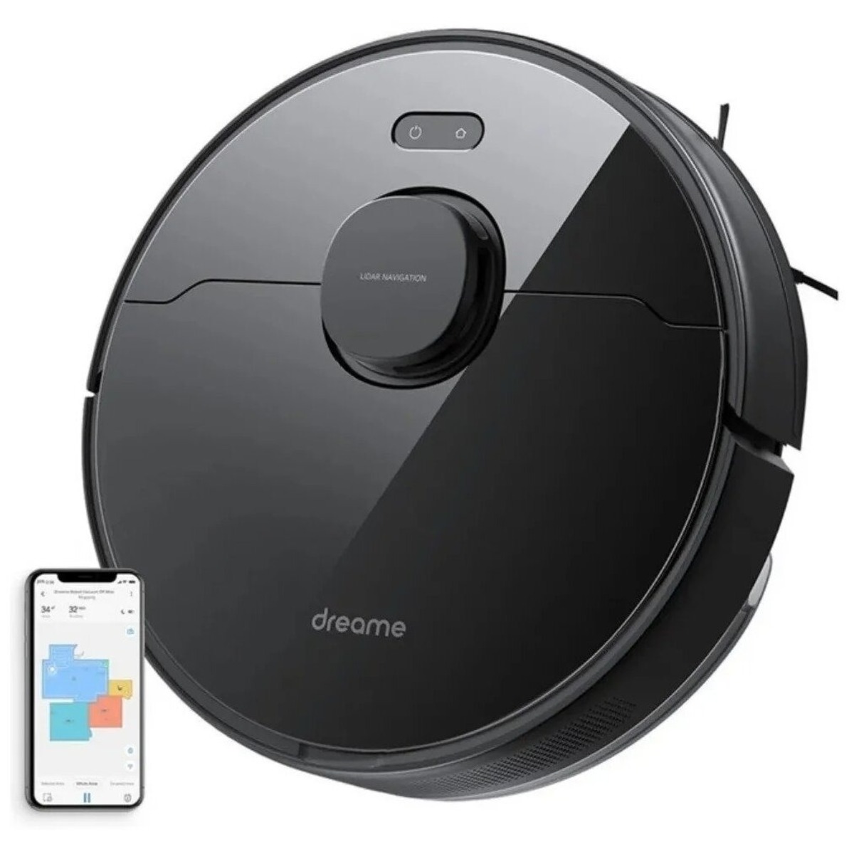 Робот-пылесос DreameBot Robot Vacuum and Mop D9 Max RLD33GA (Цвет: Black)