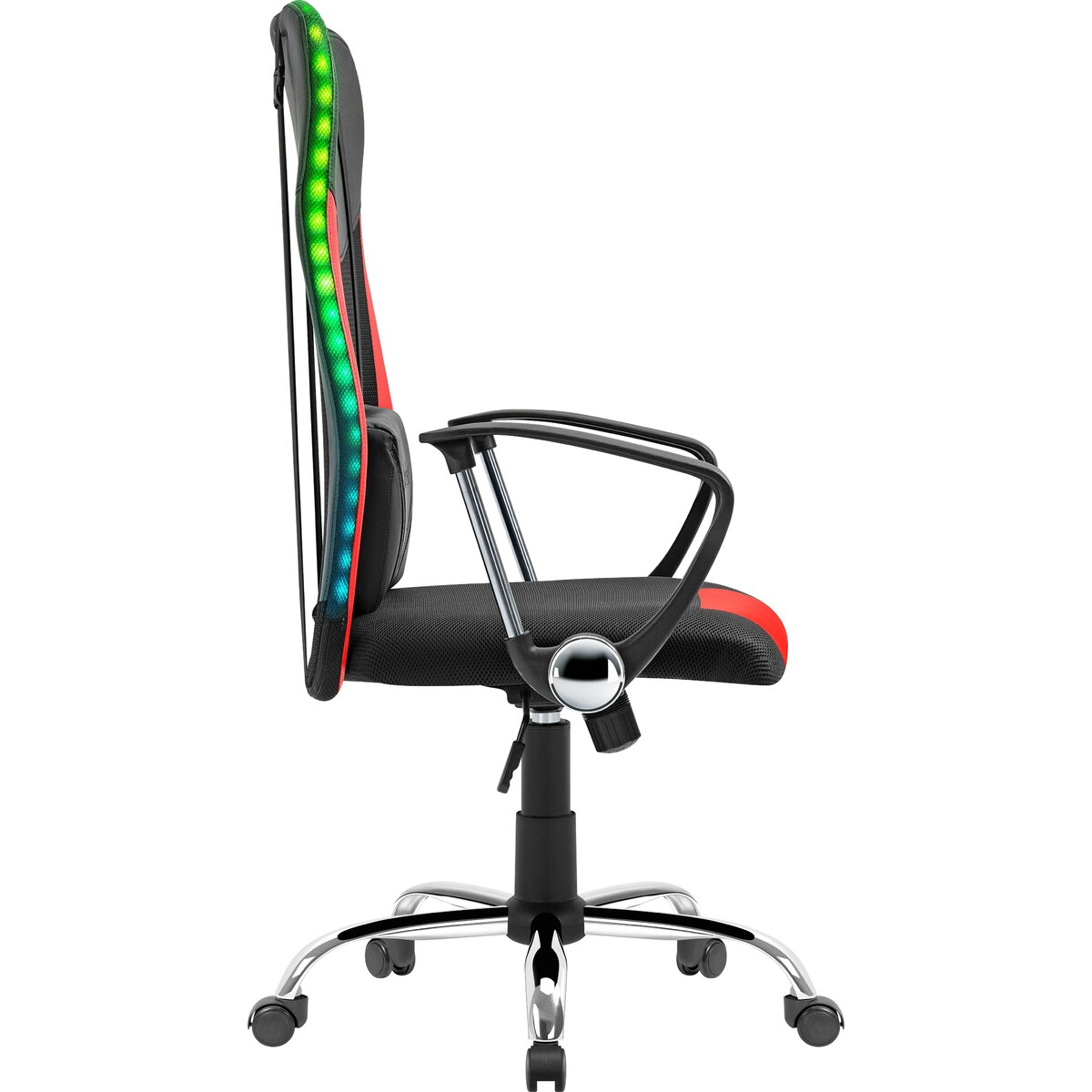 Кресло игровое Defender West (Цвет: Black/Red)