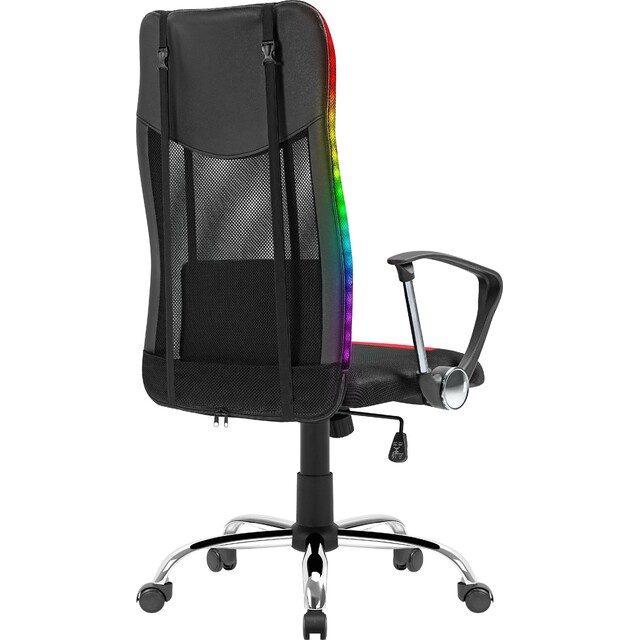 Кресло игровое Defender West (Цвет: Black/Red)