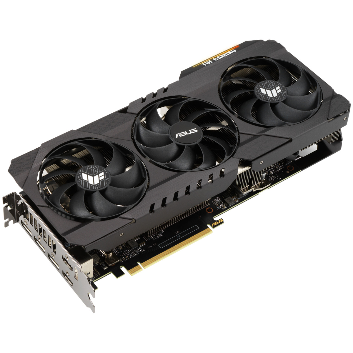 Видеокарта ASUS PCI-E 4.0 TUF-RTX3080-O10G-V2-GAMING LHR NVIDIA GeForce RTX 3080 10240Mb 320 GDDR6X 1440 / 19000 / HDMIx2 / DPx3 / HDCP Ret