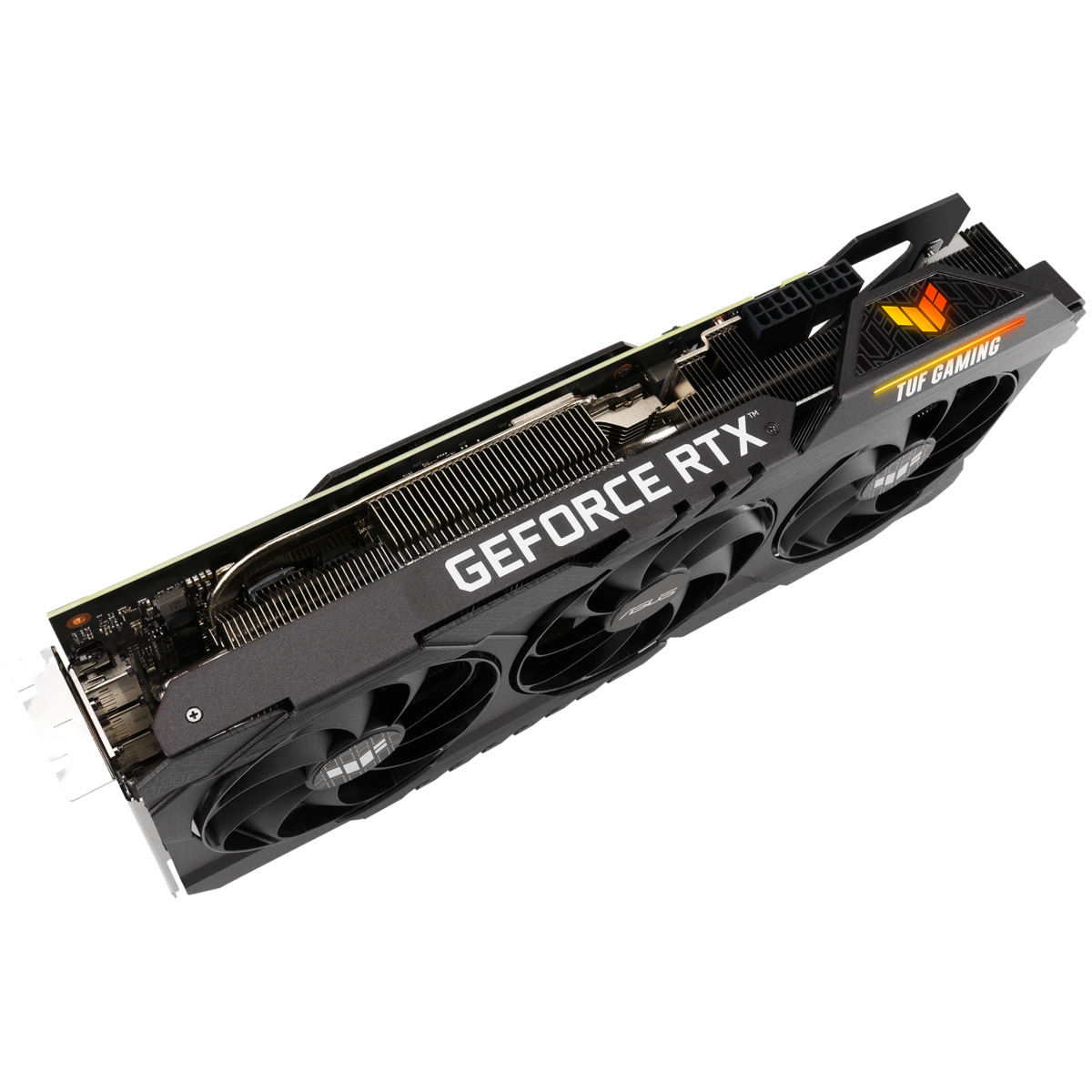 Видеокарта ASUS PCI-E 4.0 TUF-RTX3080-O10G-V2-GAMING LHR NVIDIA GeForce RTX 3080 10240Mb 320 GDDR6X 1440 / 19000 / HDMIx2 / DPx3 / HDCP Ret
