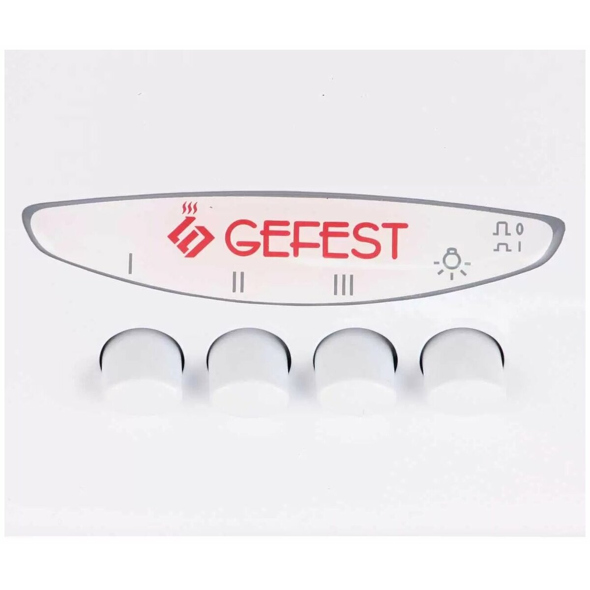 Вытяжка козырьковая Gefest ВО 2601, белый