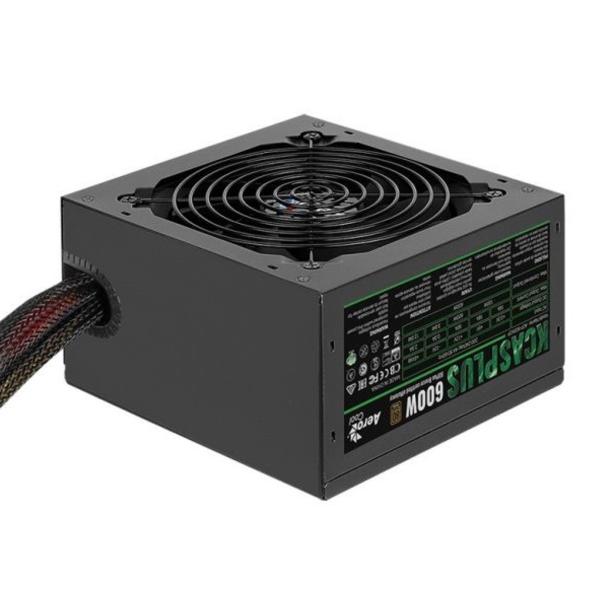 Блок питания Aerocool ATX 600W KCAS PLUS 600