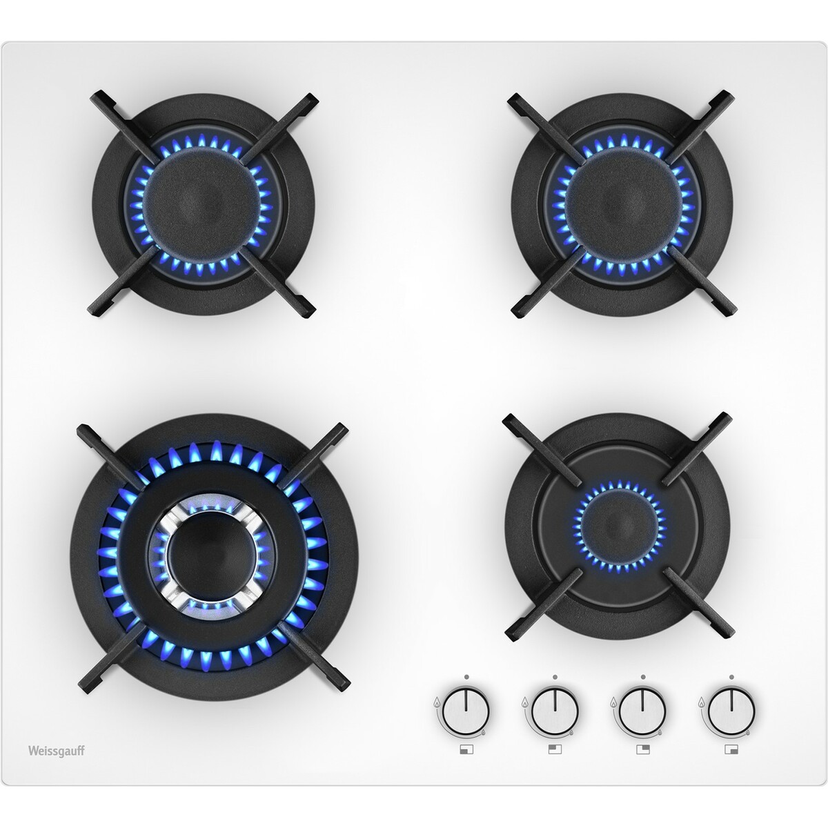 Варочная панель Weissgauff HGG 640 WGV, белый
