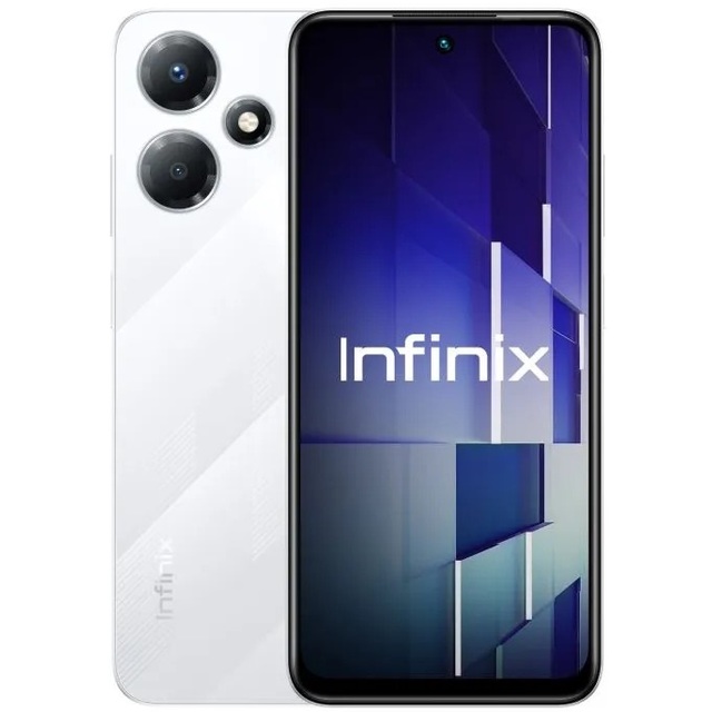 Смартфон Infinix Hot 30 Play 8 / 128Gb (Цвет: Blade White)