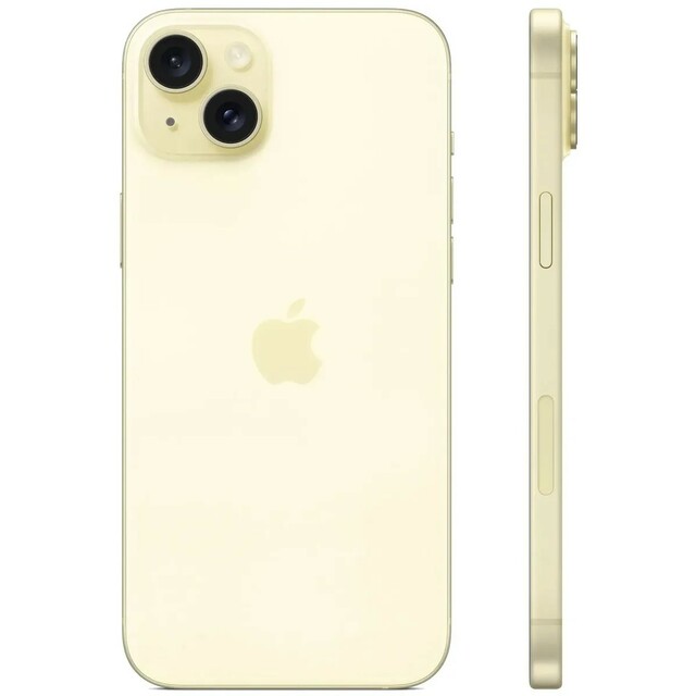 Смартфон Apple iPhone 15 Plus 128Gb, желтый